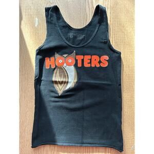 B23 Women’s Hooters Girl Worn uniform Tank Black Size Xs